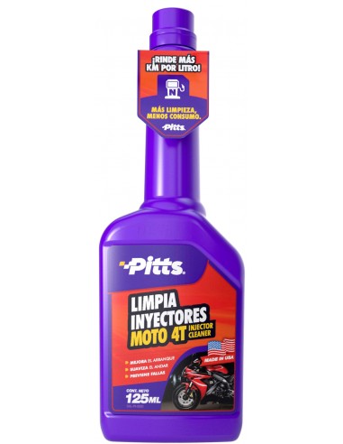 Limpia inyectores MOTOS 4T nafta Pitts