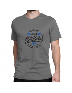 Remera hombre modelo Motor Driven gris